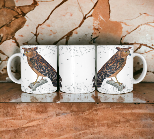 Brown Fish Owl Mug