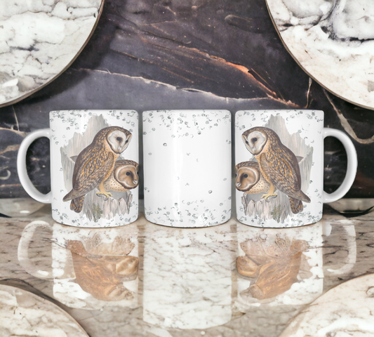 Chestnut Faced Owl Mug