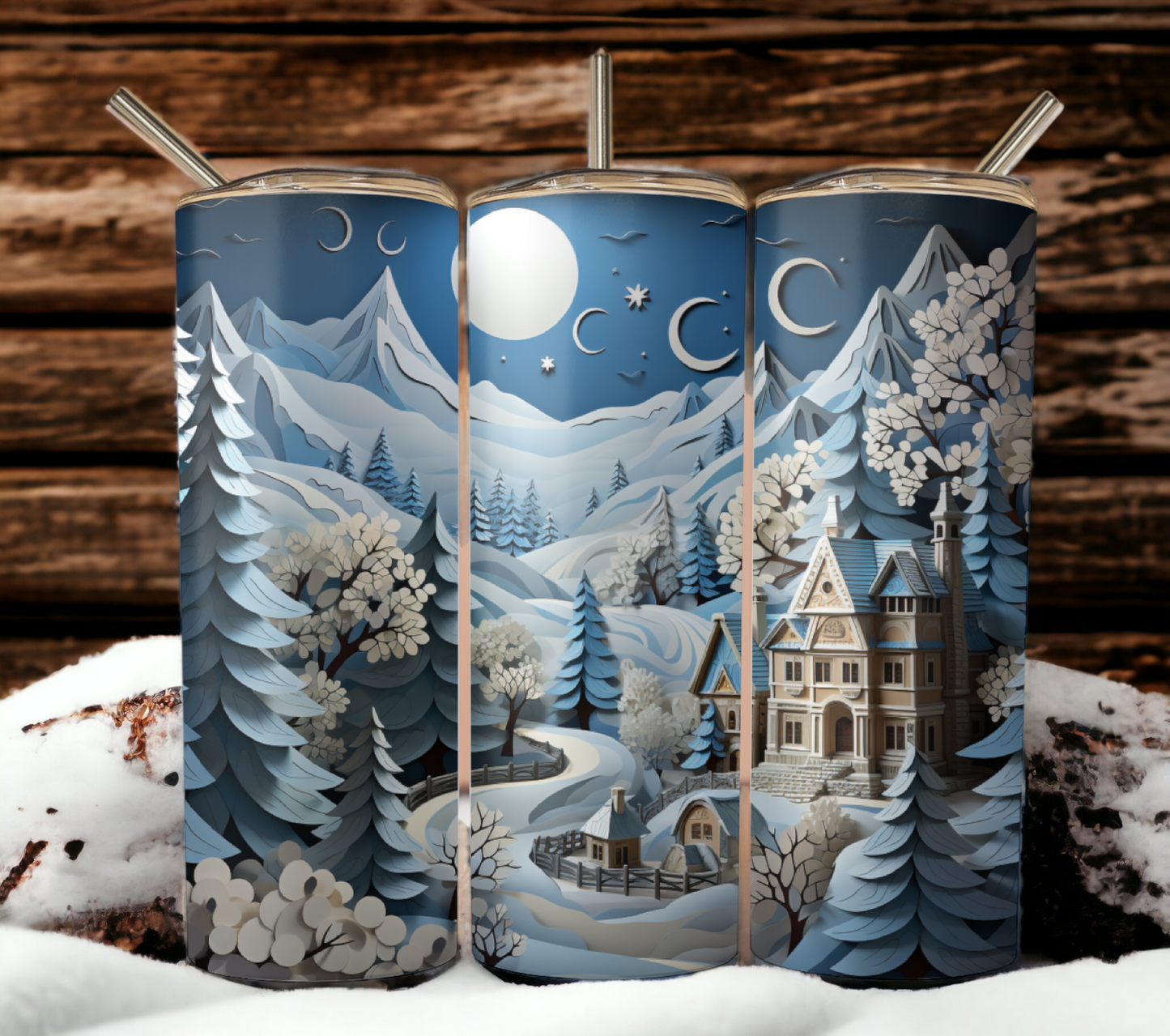 Christmas Scene 51 Tumbler