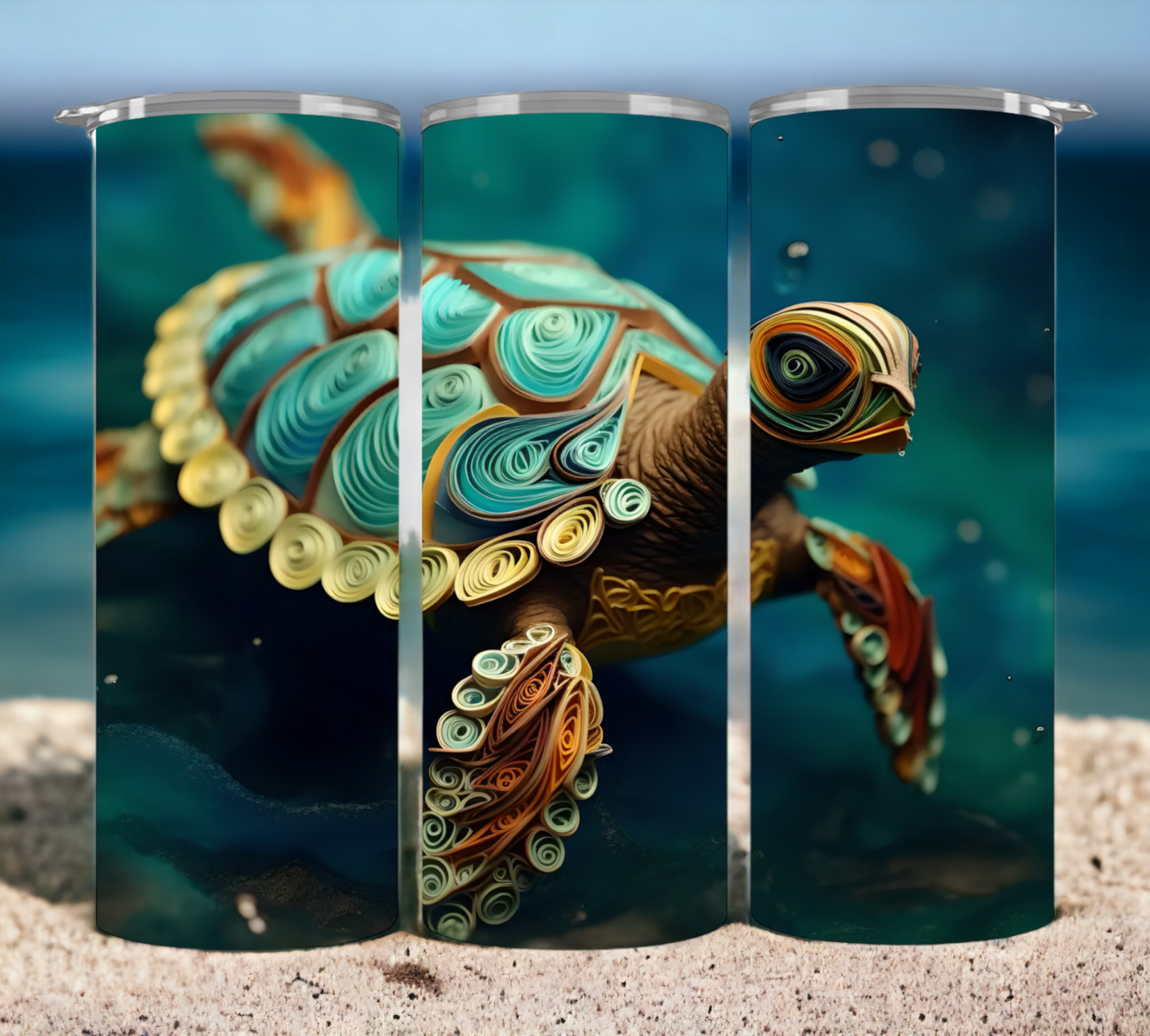 Sea Turtle 1 Tumbler