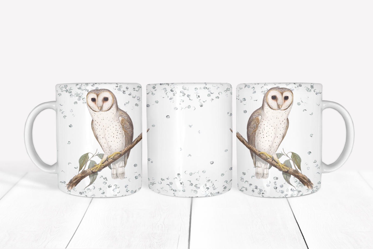 Delicate Owl Mug