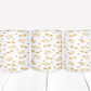 Gold Christmas Berries on White Mug
